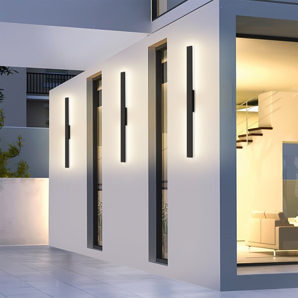 Brilagi - Applique da esterno LED LUNA LED/24W/230V 3000K IP65 nero