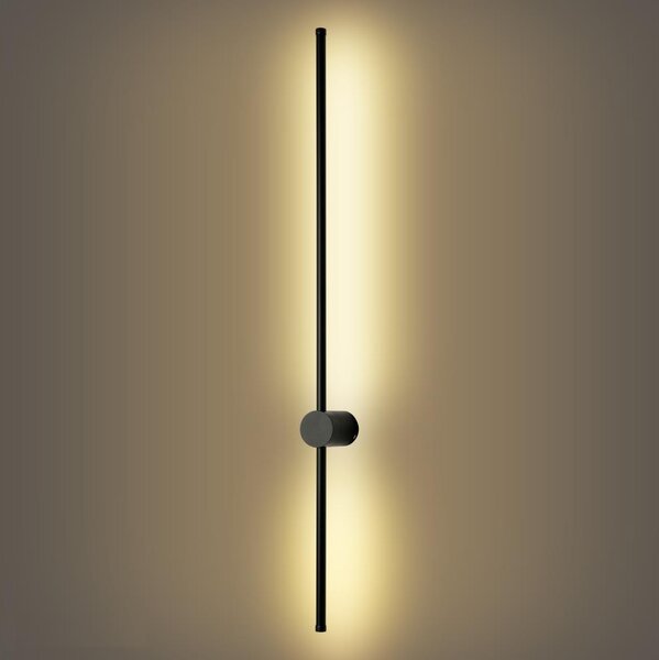 Brilagi - Lampada da parete per esterni AURA LED/20W/230V 3000K IP54 nero