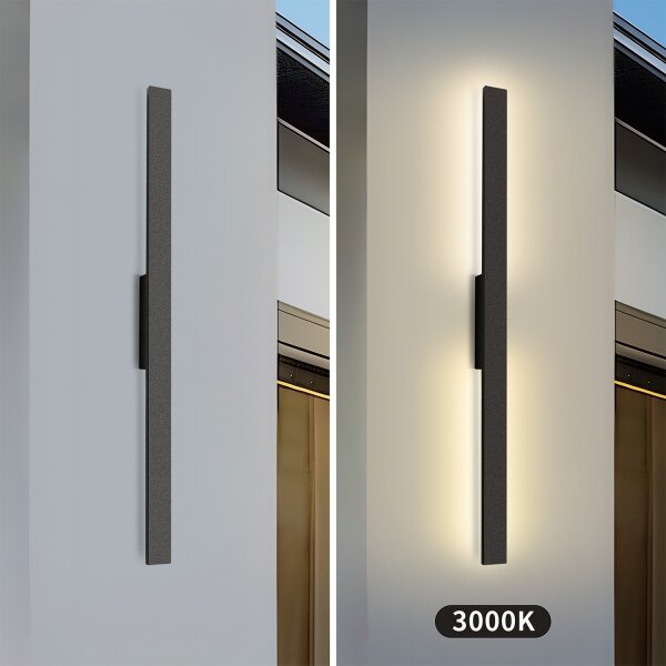 Brilagi - Applique da esterno LED LUNA LED/24W/230V 3000K IP65 nero