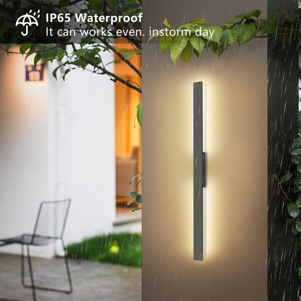 Brilagi - Applique da esterno LED LUNA LED/24W/230V 3000K IP65 antracite
