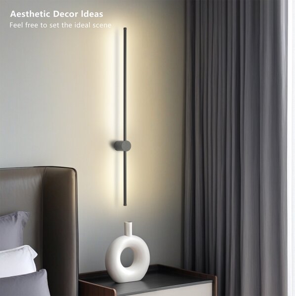 Brilagi - Applique LED da esterno AURA, 20W/230V, 4000K, IP54, antracite