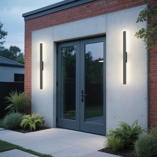 Brilagi - Applique da esterno LED LUNA LED/24W/230V 3000K IP65 antracite