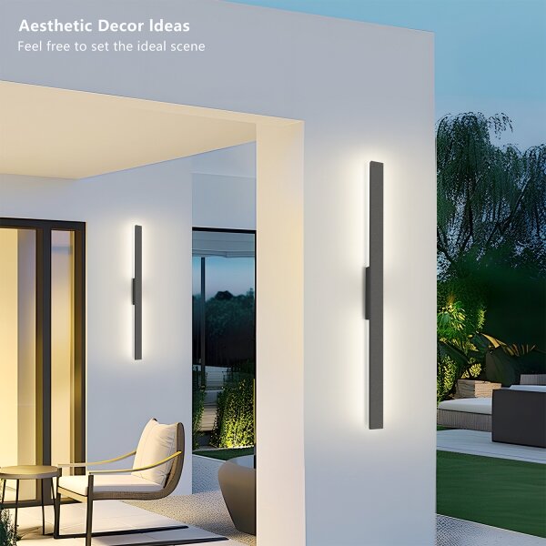 Brilagi - Applique da esterno LED LUNA LED/24W/230V 3000K IP65 antracite