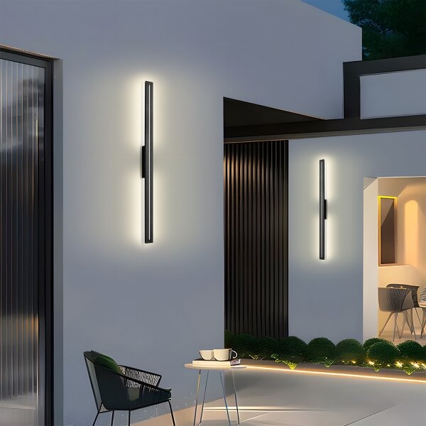 Brilagi - Lampada da parete per esterni LINEO LED/24W/230V 4000K IP65 nera