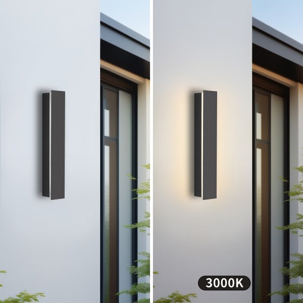 Brilagi - Applique LED da esterno LINEAR LED/8W/230V 3000K IP65 antracite