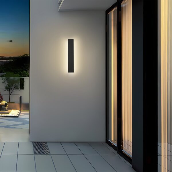 Brilagi - Applique da esterno LINEAR LED/8W/230V 3000K IP65 nero