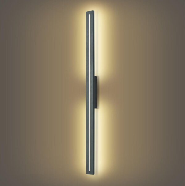 Brilagi - Lampada da parete LED per esterni LINEO LED/24W/230V 3000K IP65 antracite