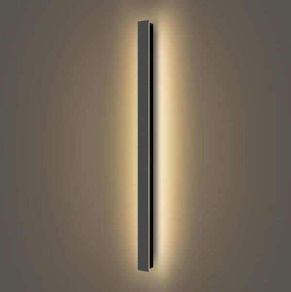 Brilagi - Applique da esterno LINEAR LED/22W/230V 3000K IP65 nera