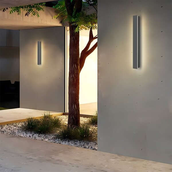 Brilagi - Applique da esterno LED LINEAR/12W/230V 4000K IP65 antracite