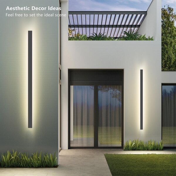 Brilagi - Lampada da parete per esterni LINEAR LED/32W/230V 4000K IP65 antracite
