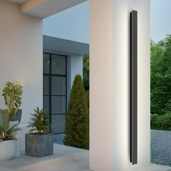 Brilagi - Applique da esterno LED LINEAR LED/32W/230V 3000K IP65 nero