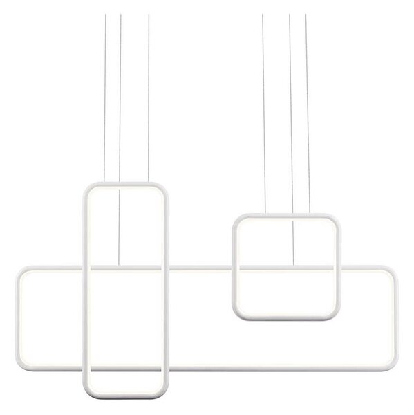 Redo 01-2099 - Lampadario sospeso dimmerabile a cavo THAI LED/86W/230V, bianco