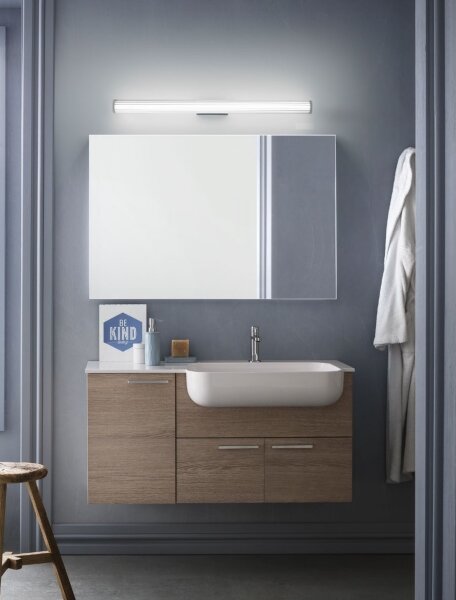 Redo 01-2593 - Illuminazione a LED per specchio da bagno RIGAL LED/18W/230V IP44 cromo/bianco