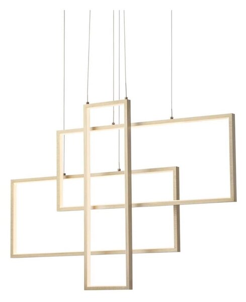 Redo 01-2314 - Lampadario dimmerabile sospeso a cavo PLANA LED/60W/230V dorato