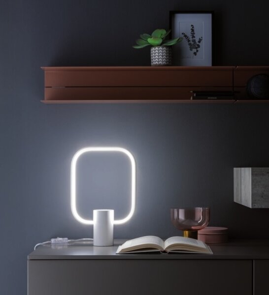 Redo 01-1226 - Lampada da tavolo LED dimmerabile DOM LED/21W/230V bianca