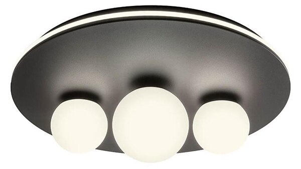 Redo 01-2466 - Plafoniera LED CORUM LED/48W/230V 3000K CRI 90 nera