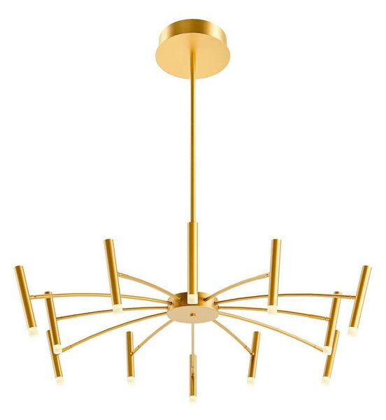Redo 01-3448 - Lampadario dimmerabile LED su asta RAYEN LED/60W/230V CRI 90 oro