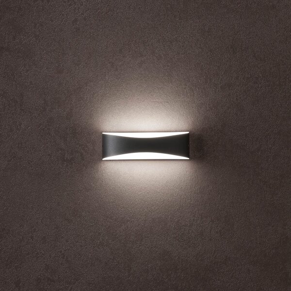 Redo 90126 - Applique LED da esterno AXEL LED/7W/230V 3000K IP65 antracite