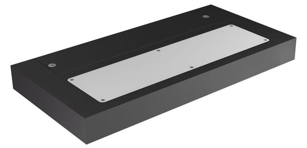 Redo 01-3016 - Applique da parete LED LAMINA 2xLED/15W/230V CRI 90 nera