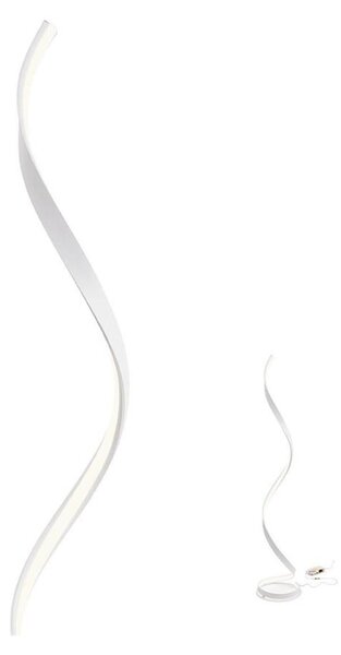 Redo 01-1797 - Lampada da terra LED dimmerabile TORSION LED/24W/230V bianca