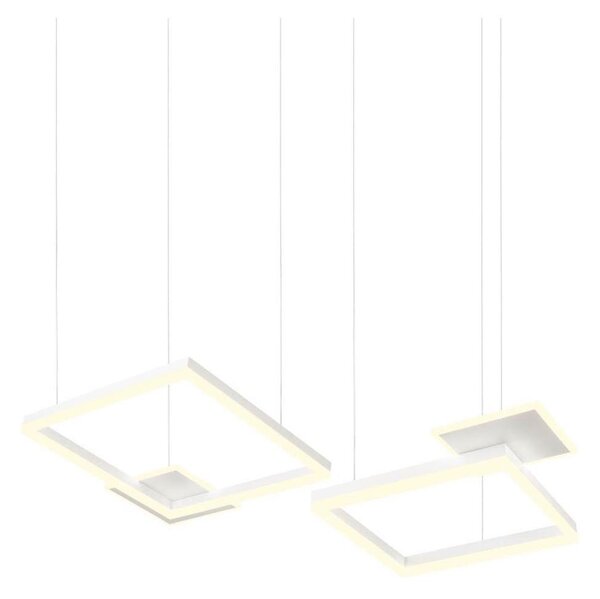 Redo 01-2611 - Lampadario dimmerabile a cavo SIGUA LED/110W/230V CRI 90 bianco