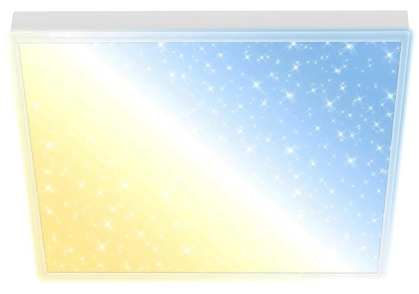 Brilo - Pannello LED dimmerabile a montaggio superficiale, 21W, 230V, 3000-6500K, con telecomando