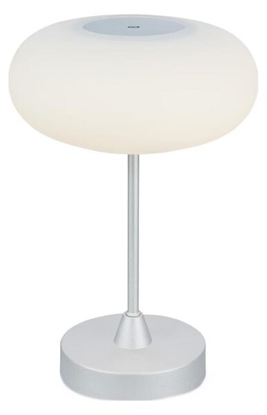 Brilo - Lampada da tavolo ricaricabile e dimmerabile LED per esterni OLANA, 3W/5V, IP44