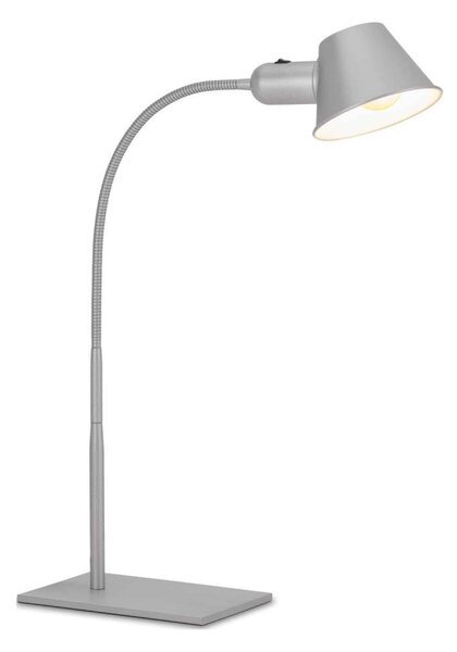 Brilo - Lampada da tavolo 1x E27/10W/230V cromo opaco