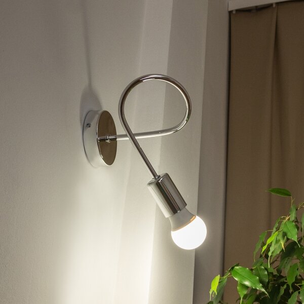 Applique OXFORD 1xE27/15W/230V cromo lucido