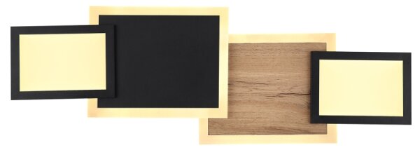 Globo 67279-30 - Plafoniera LED CAROLINE LED/30W/230V beige/nero
