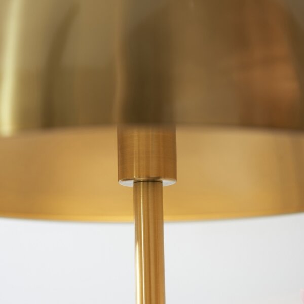 Endon 114210 - Lampada da tavolo BERTOIA 1xE14/7W/230V ottone