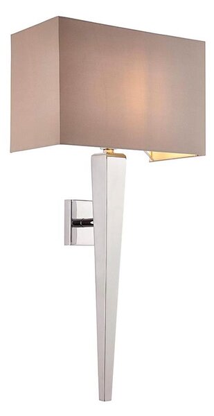 Endon 56706 - Applique MORETO 1xE14/7W/230V cromo lucido/grigio