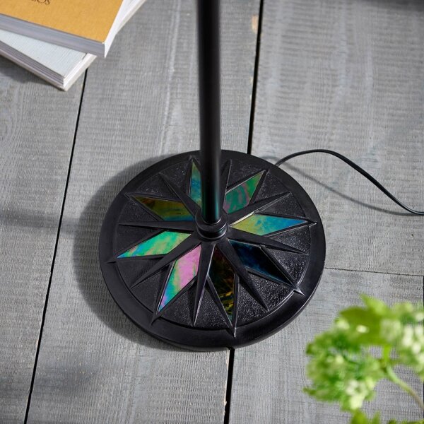 Endon 74355 - Lampada da terra Tiffany DARK STAR 1xE14/40W/230V