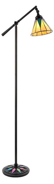 Endon 74355 - Lampada da terra Tiffany DARK STAR 1xE14/40W/230V