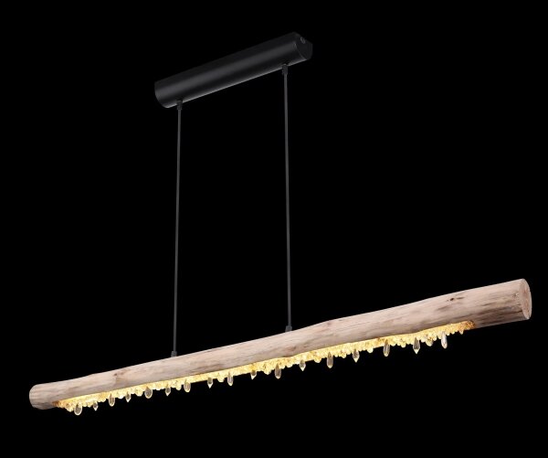Globo 15354-20-LED Lampadario sospeso dimmerabile a cavo FELICITAS LED/25W/230V beige