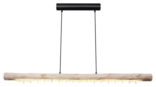Globo 15354-20-LED Lampadario sospeso dimmerabile a cavo FELICITAS LED/25W/230V beige