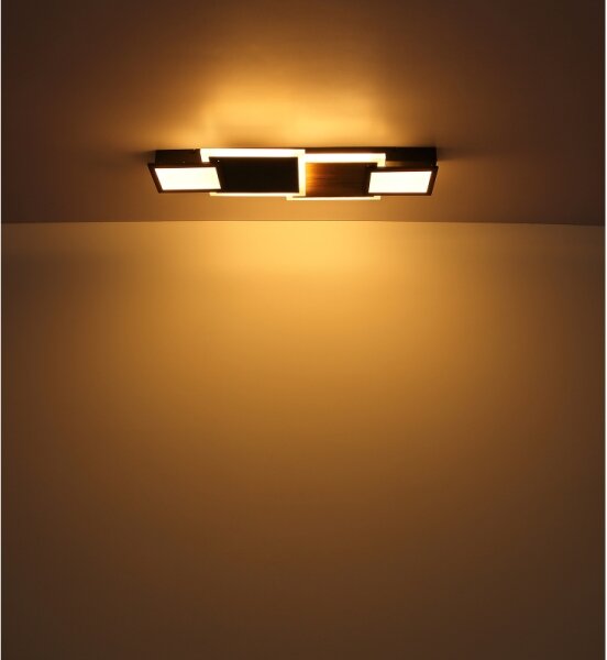 Globo 67279-30 - Plafoniera LED CAROLINE LED/30W/230V beige/nero