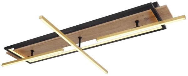 Globo 67296D2 - Plafoniera a LED BEATRIX LED/48W/230V marrone