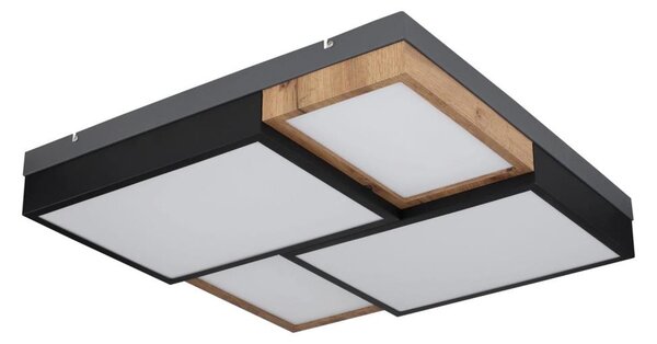 Globo 67286-50 - Plafoniera LED GUNDI LED/50W/230V marrone/nero