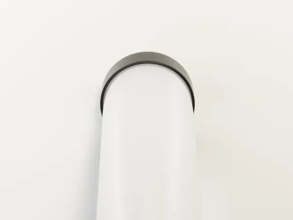 Illuminazione LED per specchio da bagno, 10 W, 230 V, 45 cm, IP44, nero