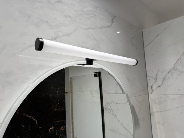 LED Illuminazione per specchio da bagno LED/12W/230V 59,5 cm IP44 nero