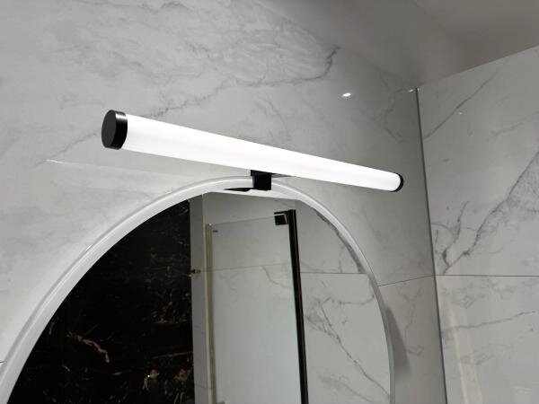 LED Illuminazione per specchio da bagno LED/12W/230V 59,5 cm IP44 nero