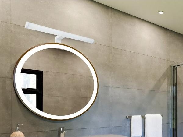 Lampada LED per specchio da bagno 10W/230V 45 cm IP44 bianca