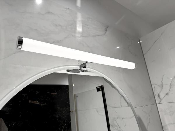Illuminazione LED per specchio da bagno LED/12W/230V 59,5 cm IP44 cromo lucido
