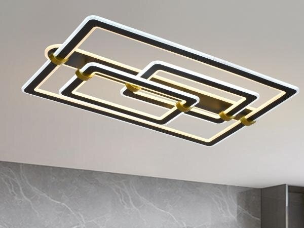 Plafoniera LED dimmerabile, 280 W, 230 V, 3000-6500 K, con telecomando