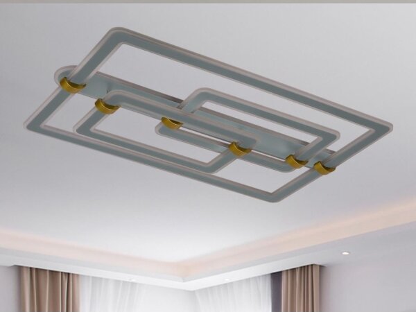Plafoniera dimmerabile a LED/280W/230V 3000-6500K + telecomando