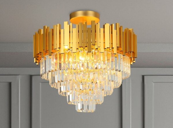 Brilagi - Lampadario a soffitto PLAZA 9xE14/40W/230V