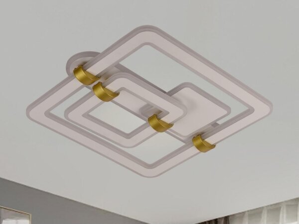 Plafoniera LED dimmerabile/140W/230V 3000-6500K + telecomando