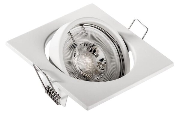 Faretto da incasso 1xGU10/MR16/10W/230V 9x9 cm bianco