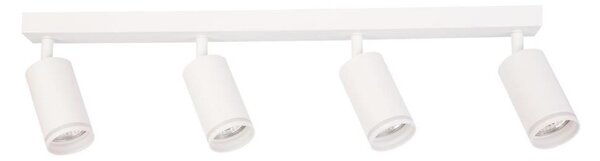 Faretto PIPE 4xGU10/10W/230V bianco